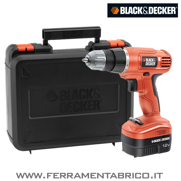 TRAPANO BLACK DECKER EPC12CAK - Ferramenta Brico