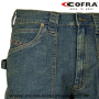 BERMUDA JEANS COFRA - PARTICOLARE