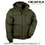 GIUBBOTTO COFRA - COLORE FANGO
