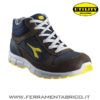 SCARPE ANTIFORTUNISTICHE DIADORA HI RUN-MARRONE-BLU